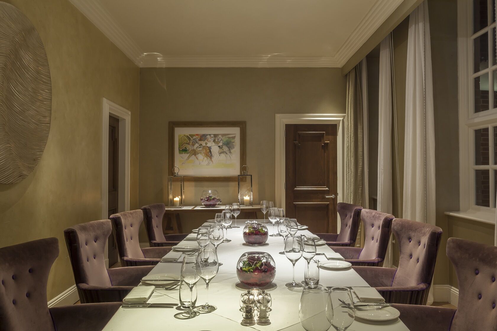 Hotel The Roseate Reading Exterior foto The private dining room at the restaurant